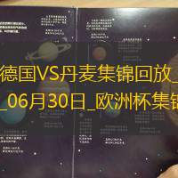 06月30日歐洲杯1/8決賽德國(guó)vs丹麥精彩片段